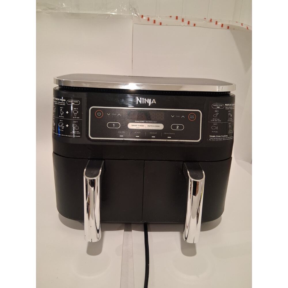 Ninja Foodi DZ100 4-in-1 8-Qt 2-Basket Air Fryer DualZone - New Open Box - Picture 3 of 10